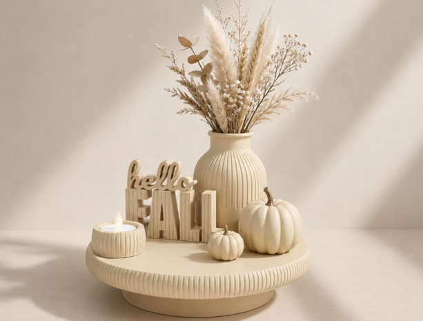 decoration set hello fall